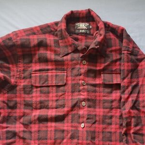 Ralph Lauren Double RL Red and Black Checkered Shirt